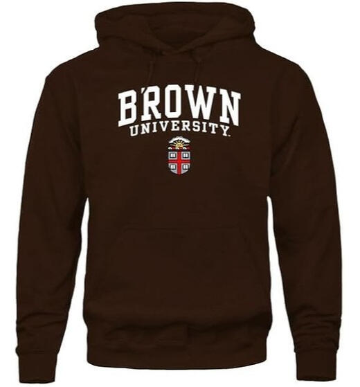 barnesmith brown heritage pullover hoodie