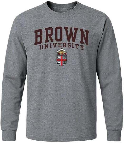 barnesmith brown heritage long sleeve tee grey