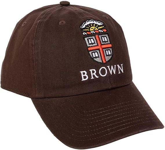brown bears embroidered adjustable baseball cap
